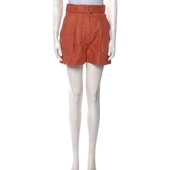 Matthew Bruch 100% Linen Pleated Shorts size 1 - Picture 3 of 3